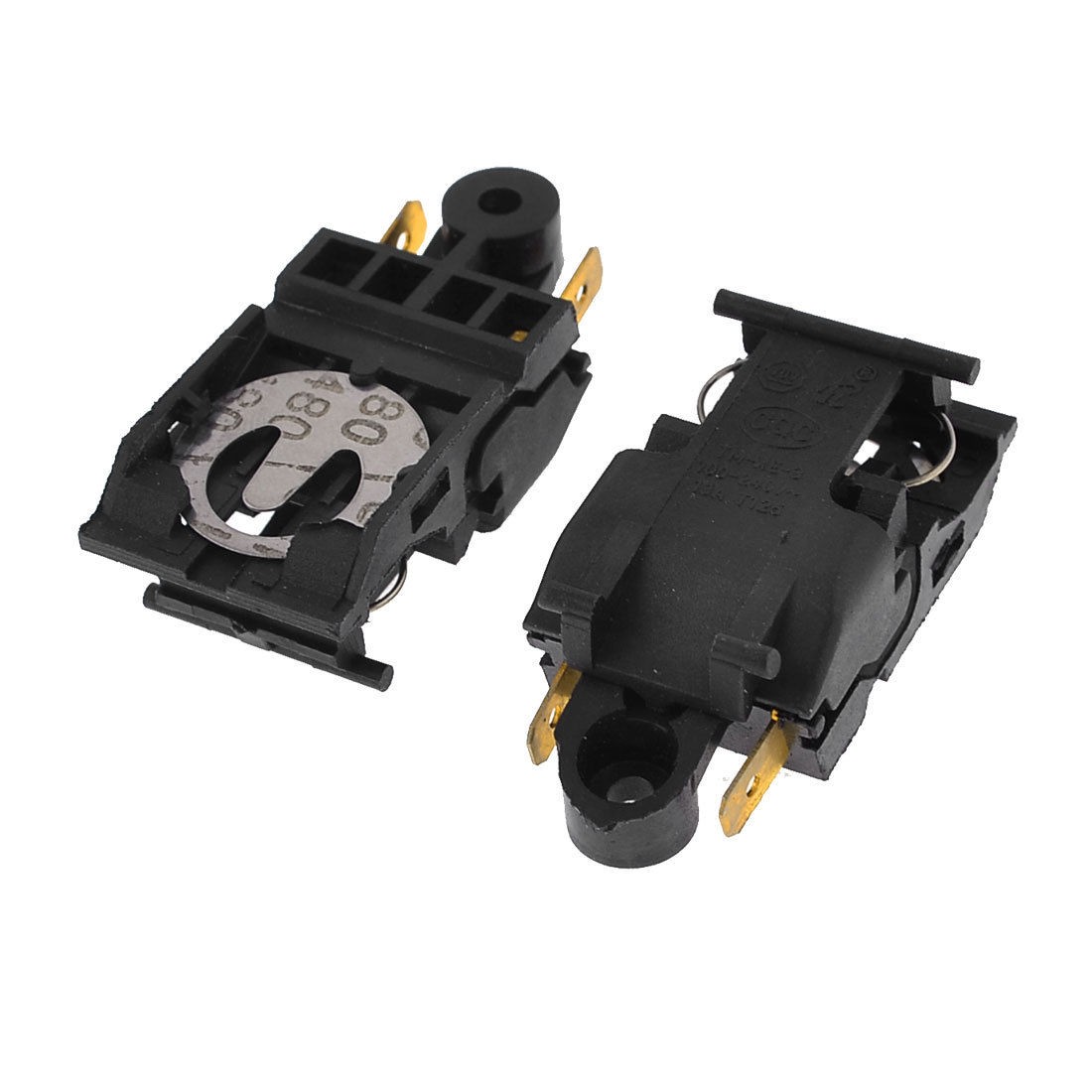 2PCS AC250V 13A Thermostat Temperature Controller 15C for Electric Kettle