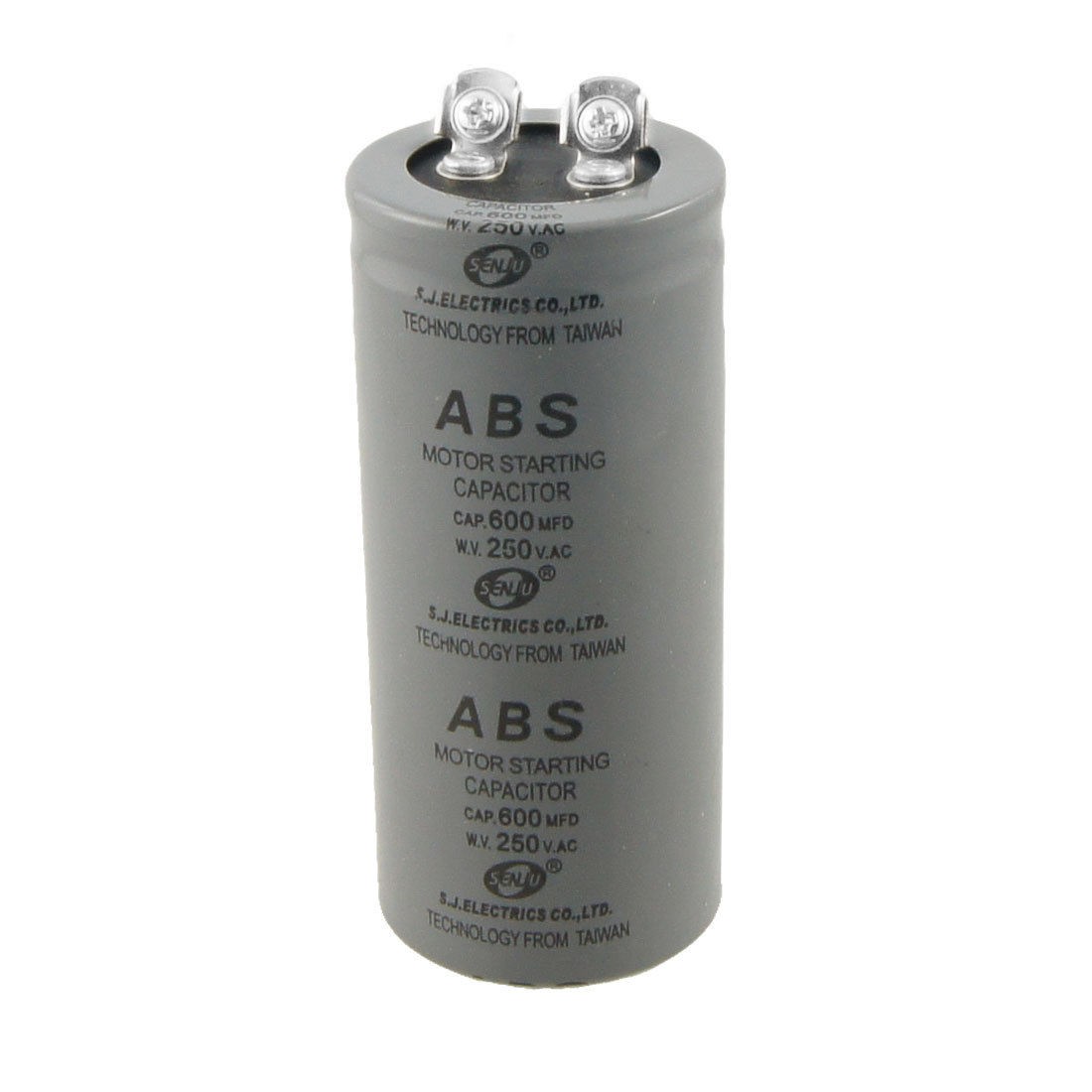 Metallized Polypropylene Film 600uF AC 250V Motor Starting Capacitor