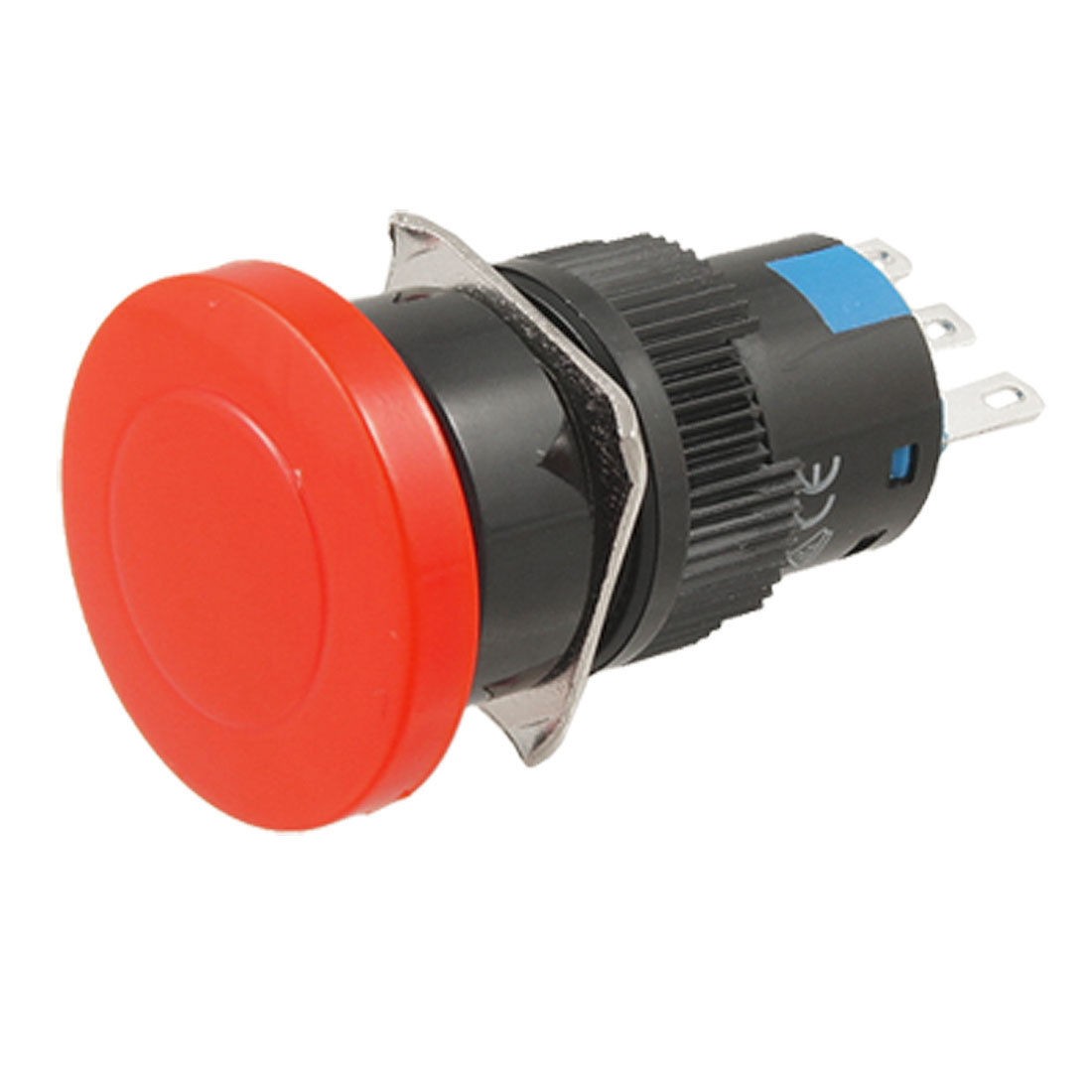 Mushroom Momentary Contact Push Button Switch AC 220V