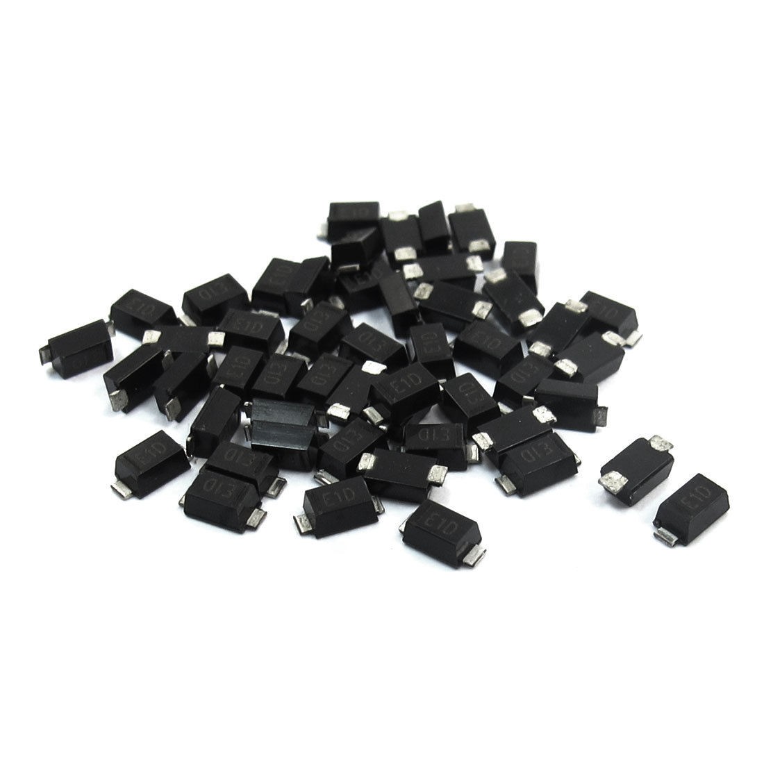 50pcs Spare Parts SOD-123FL 200V 1A SMT Ultra Fast Rectifier Diode E1D