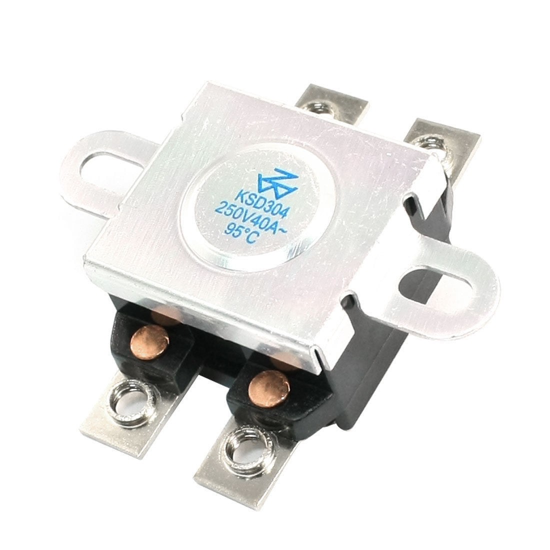 95C NC 4 Pin Solder KSD304 Temperature Control Switch Thermostat 40A 250VAC