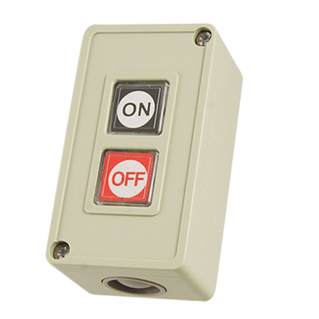 Momentary ON OFF Pushbutton Switch Control Box AC 250V