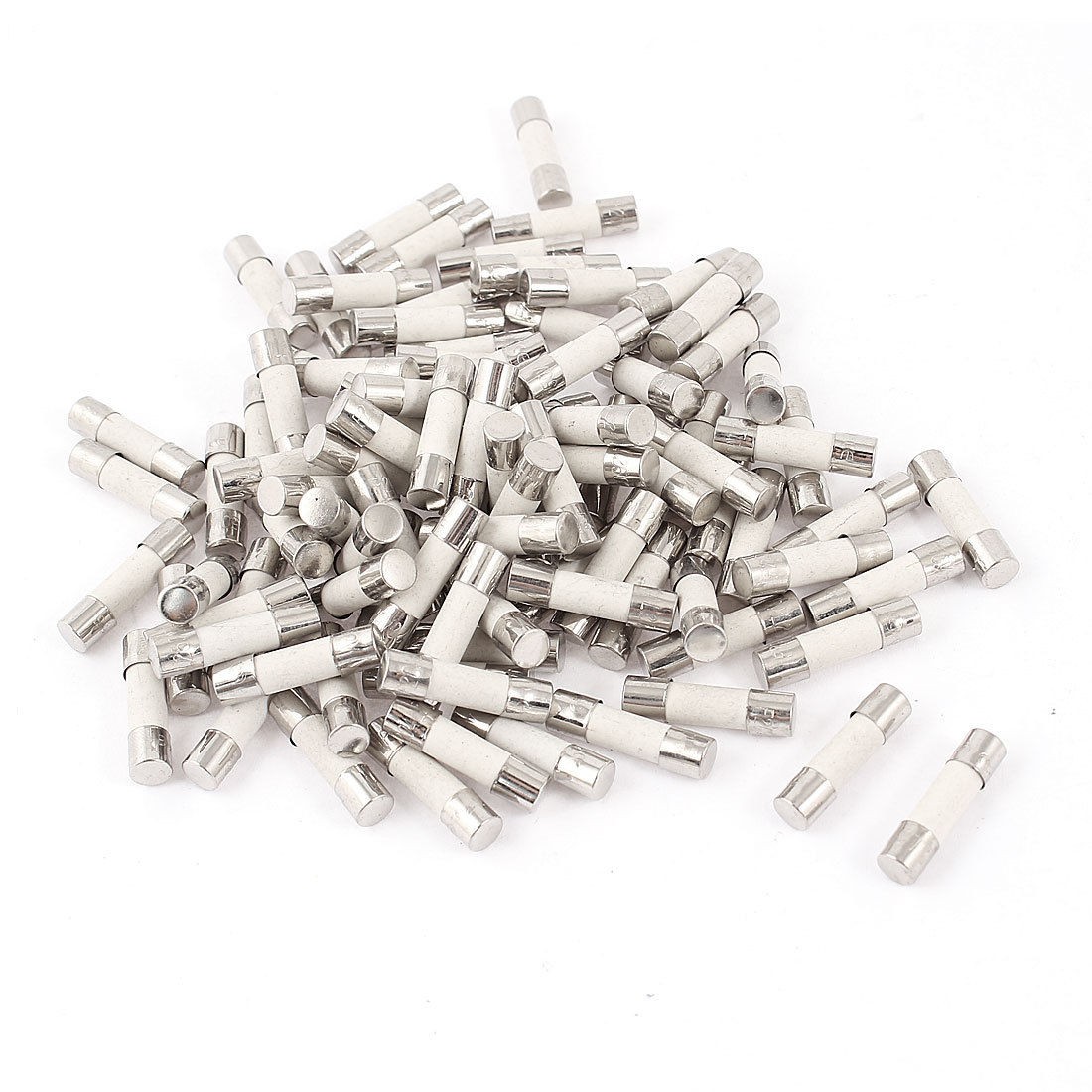 80pcs Fast-blow Acting Ceramic Fuses Link 5mmx20mm 250V 20A
