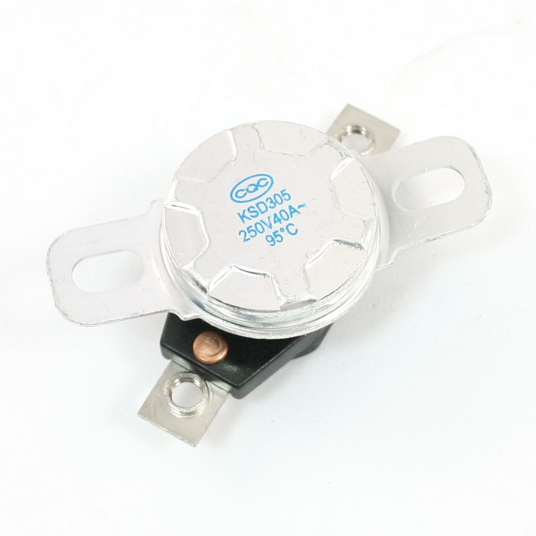 N/C KSD305 95C Degree Plastic Temperature Control Thermal Protector 250V 40A