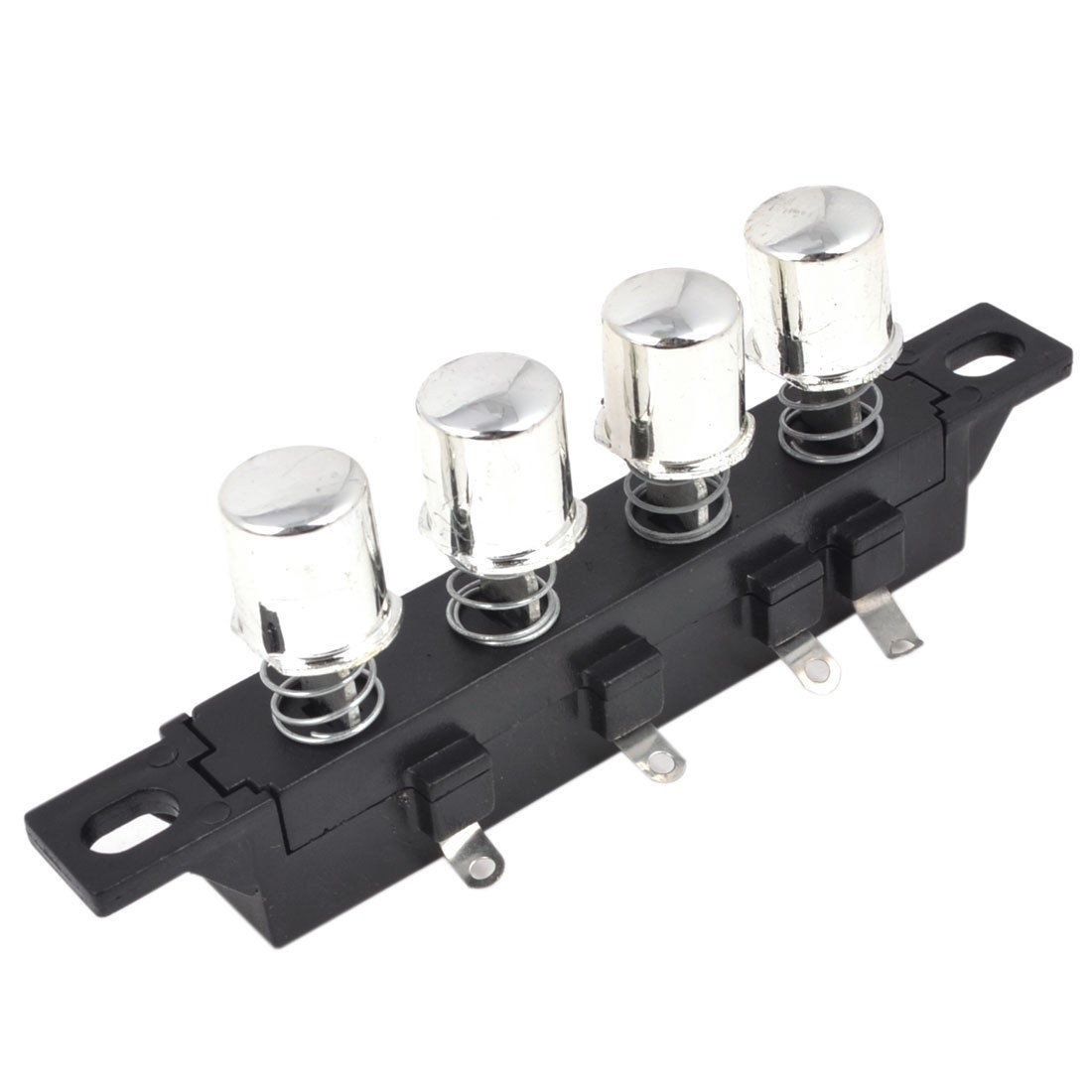 AC 250V 1A 3-Interlock 1-Reset 4 Pushbutton Keys Switch for Kitchen Hood