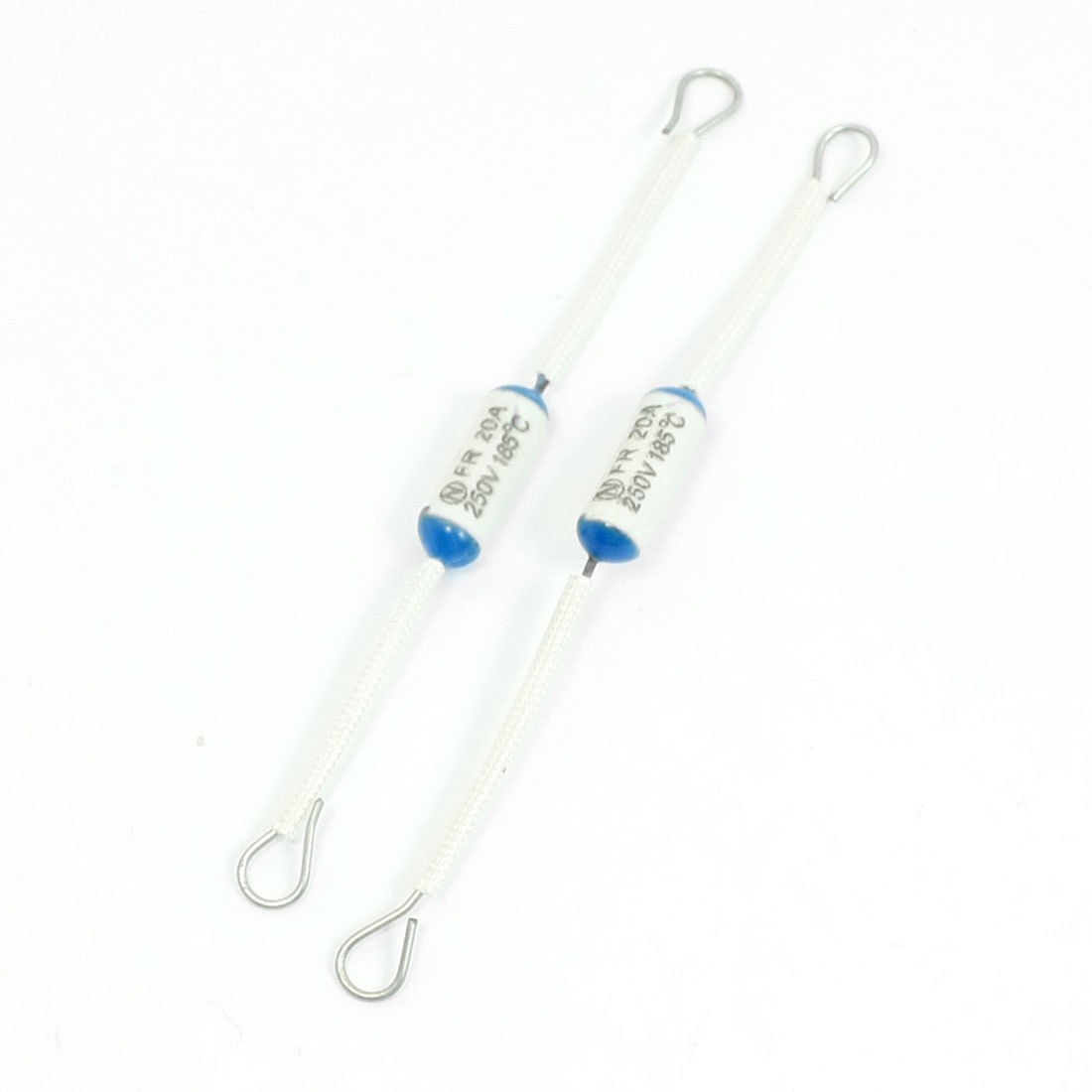 2 Pcs 20A 250V Replaceable Parts Electric Rice Cooker Fuses 185 Degree