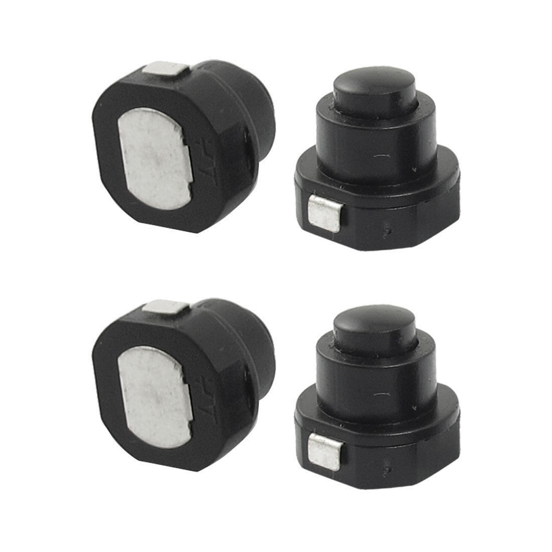 4 Pcs Latching Action Flashlight Torch Push Button Switch AC 250V 1.5A