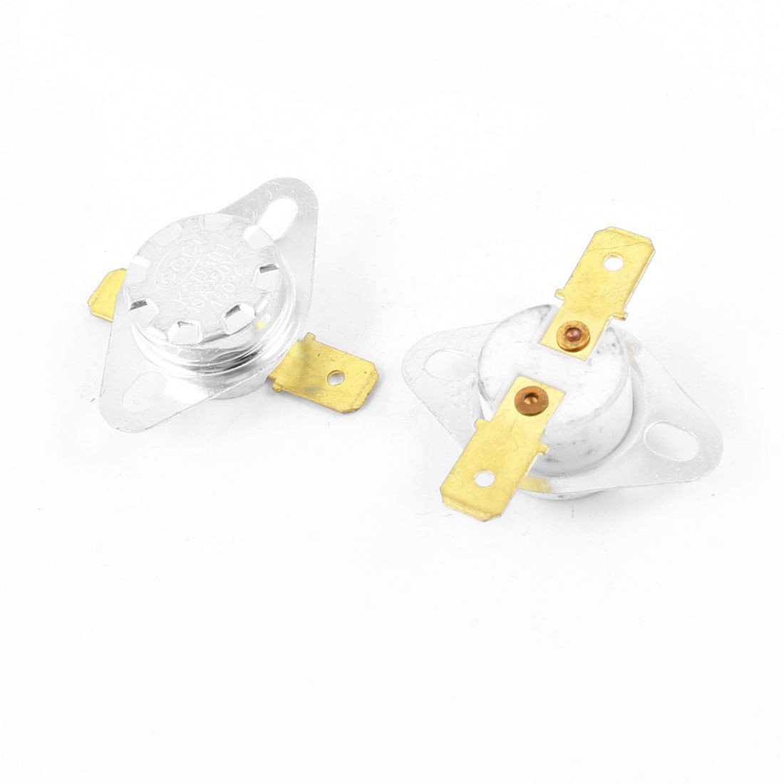 Pair 160C Normal Closed 250V AC 10A Ceramic Thermostat KSD301