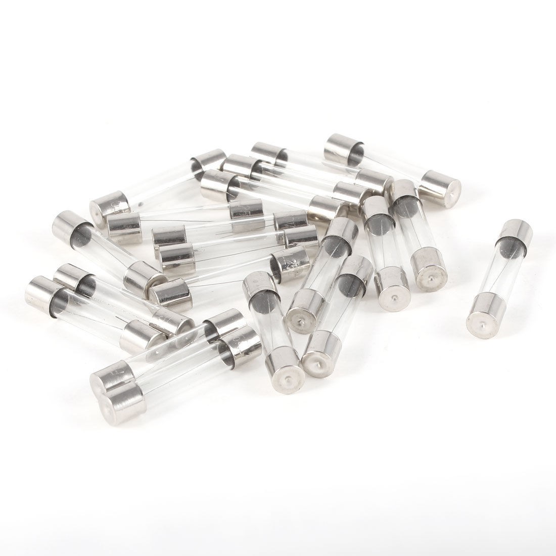 20pcs Fast Blow Glass Tube Fuse 5 Amps 250V 6mm x 30mm