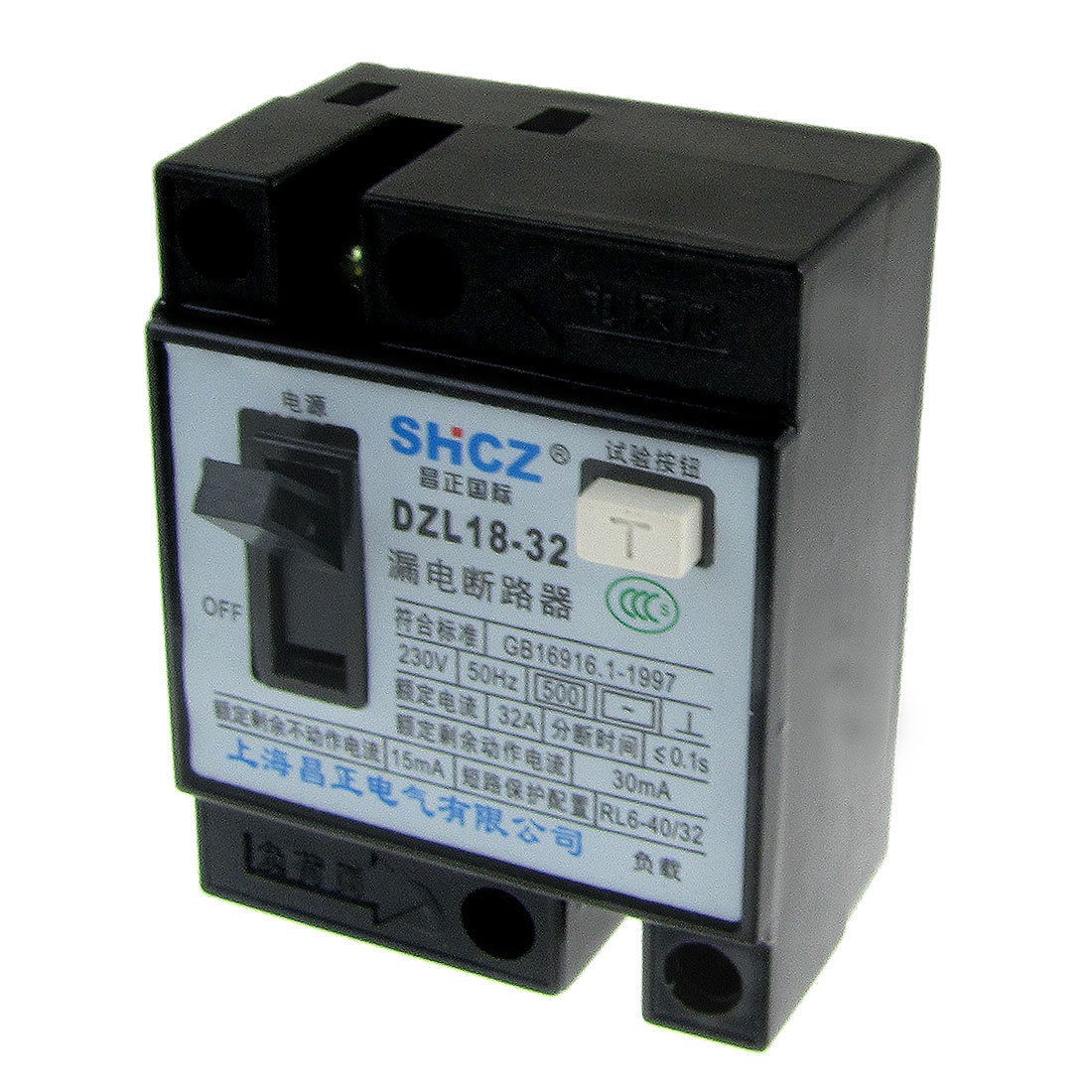 230V AC 32A Amps 2P RCCB Residual Current Circuit Breaker