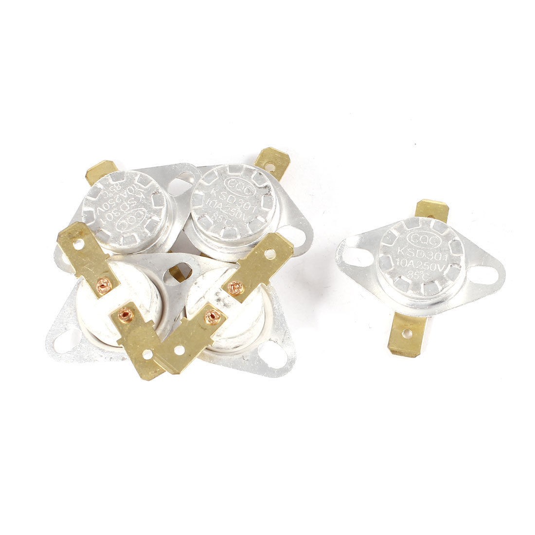 5PCS KSD301 250V 10A 85 Celsius Normal Close Temperature Controlled Switch