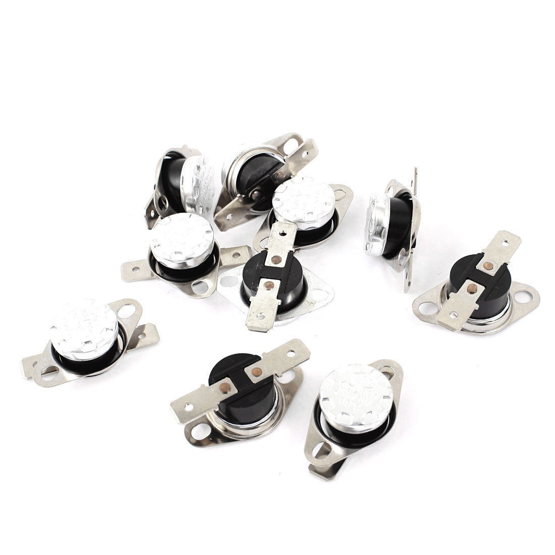 10Pcs KSD301 60C Celsius NC Thermostat Temperature Control Switches AC 250V 10A