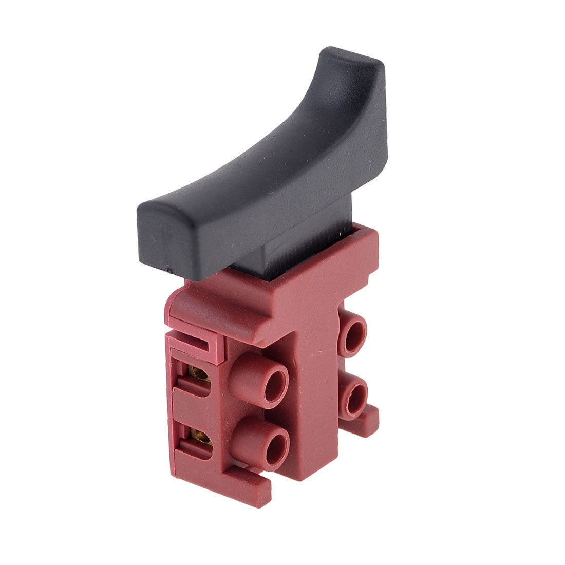 Lock On SPST NO Plastic Case Drill Trigger Switch AC 250V 6(6)A