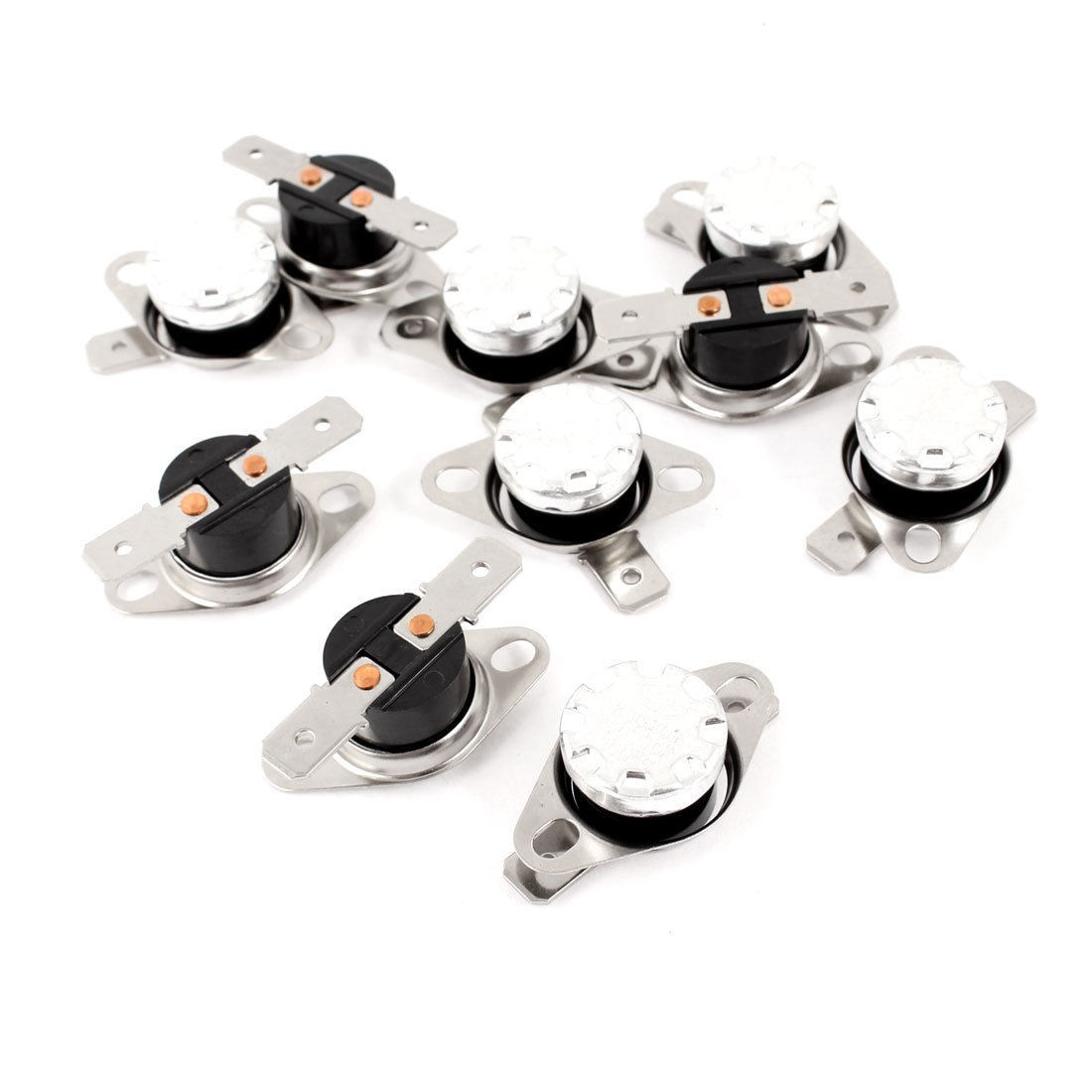 10pcs KSD301 Normal Close 100C Temperatur Controlled Switch AC 250V 10A