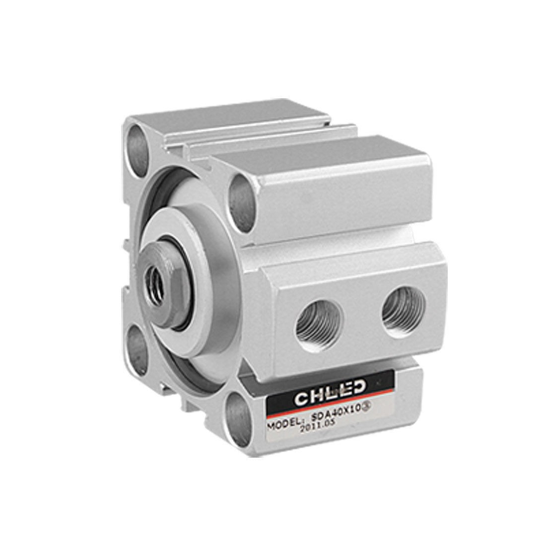 SDA Series 40mm Bore 10mm Stroke Compact Air Cylinder