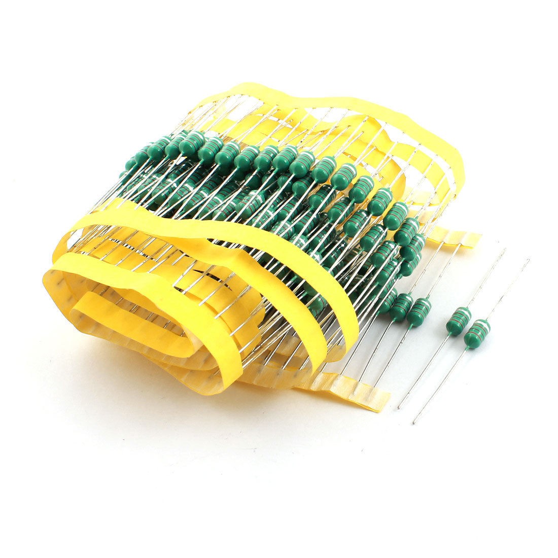 PCB Board 2.2mH 5x10mm 1W 10% Tolerance Axial Color Ring Inductors 200pcs