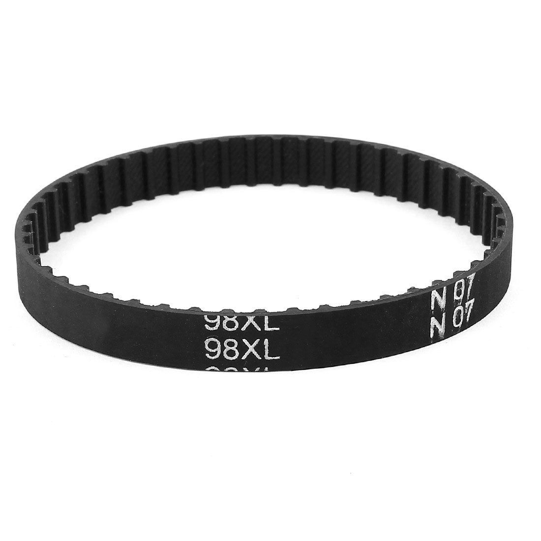 98XL 9.5mm Width 5.08mm Pitch 49T Engine Rubber Timing Belt for Stepper Motor