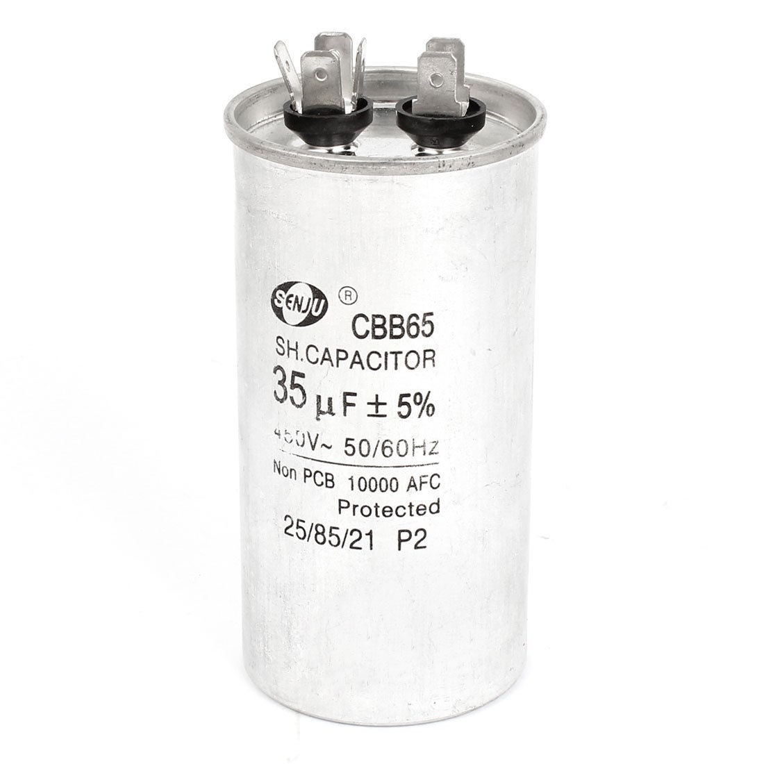 CBB65 AC 450V 35uF 50/60Hz 6 Pin Motor Run Capacitor for Air Conditioner