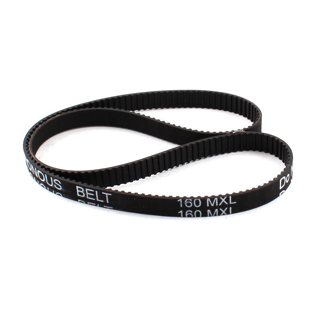 160MXL025 200-Tooth 6.4mm Wide Black Stepper Motor Synchronous Timing Belt 18"