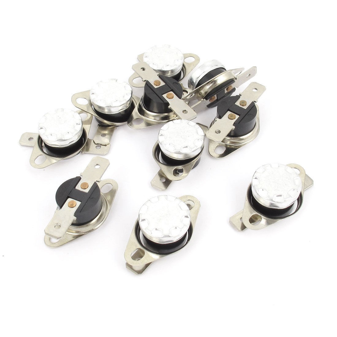 10PCS KSD301 55C NC Auto Reset 2Pin Terminals Temperature Control Switch