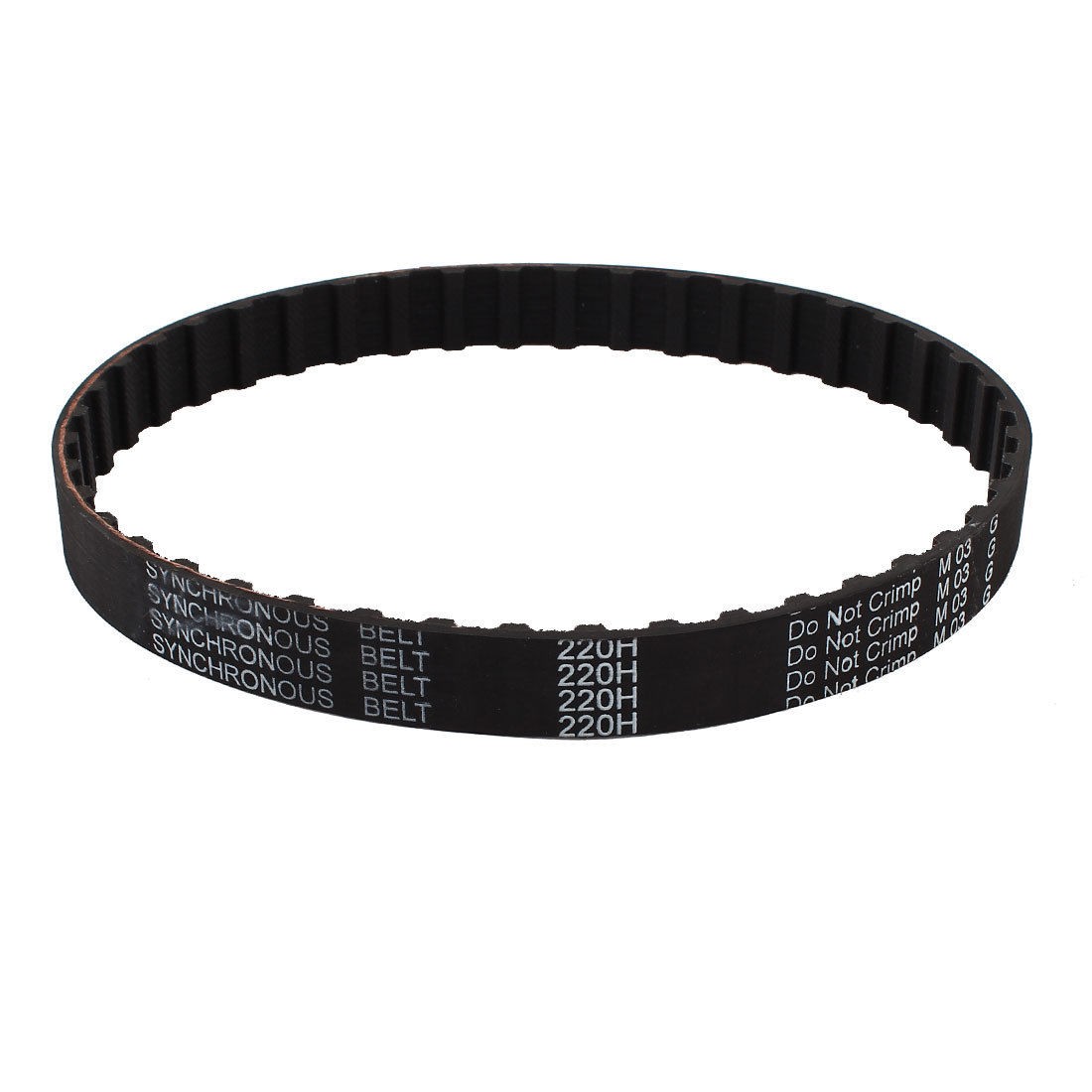 200H 075 40 Teeth 12.7mm Pitch 19.1mm Width Industrial Timing Belt Black