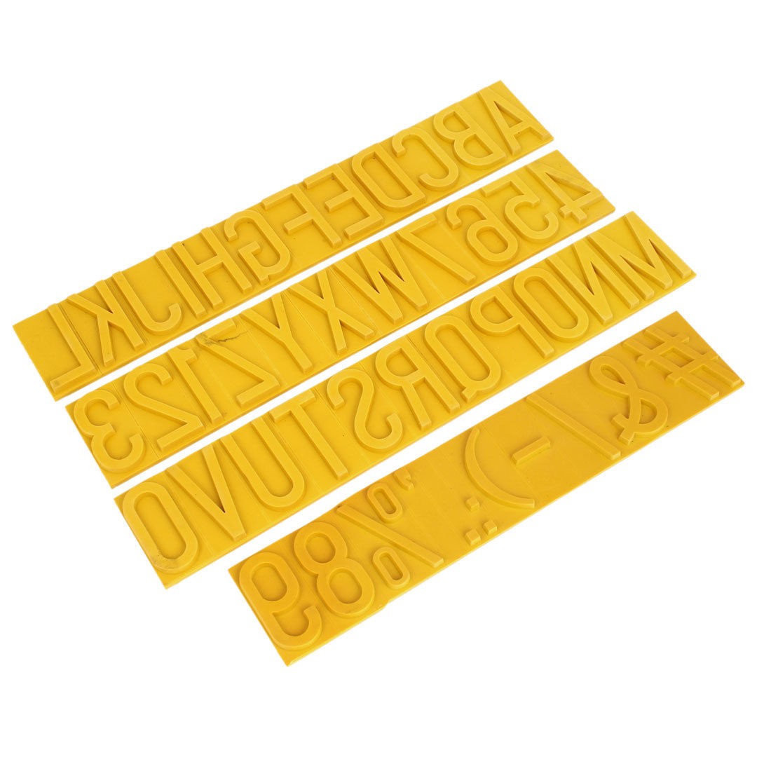Roller Printer Printing 2" Capital Letters Symbol Rubber Stamp Coder Set