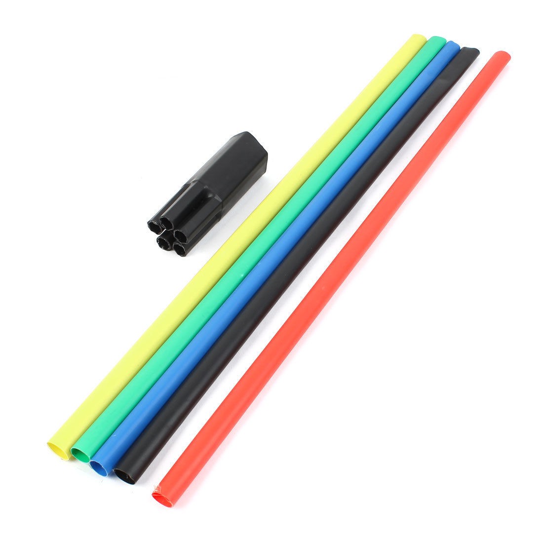 3Pcs Polyolefin 5/8" Dia 10-16mm2 Cable Heat Shrink Wire Shrinkable Tube 0.6M