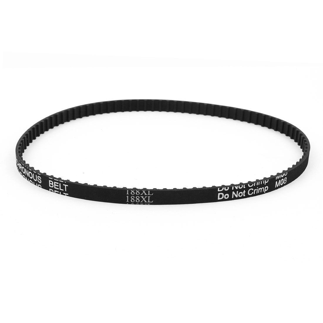 188XL 7.9mm Width 5.08mm Pitch 94T Engine Rubber Timing Belt for Stepper Motor