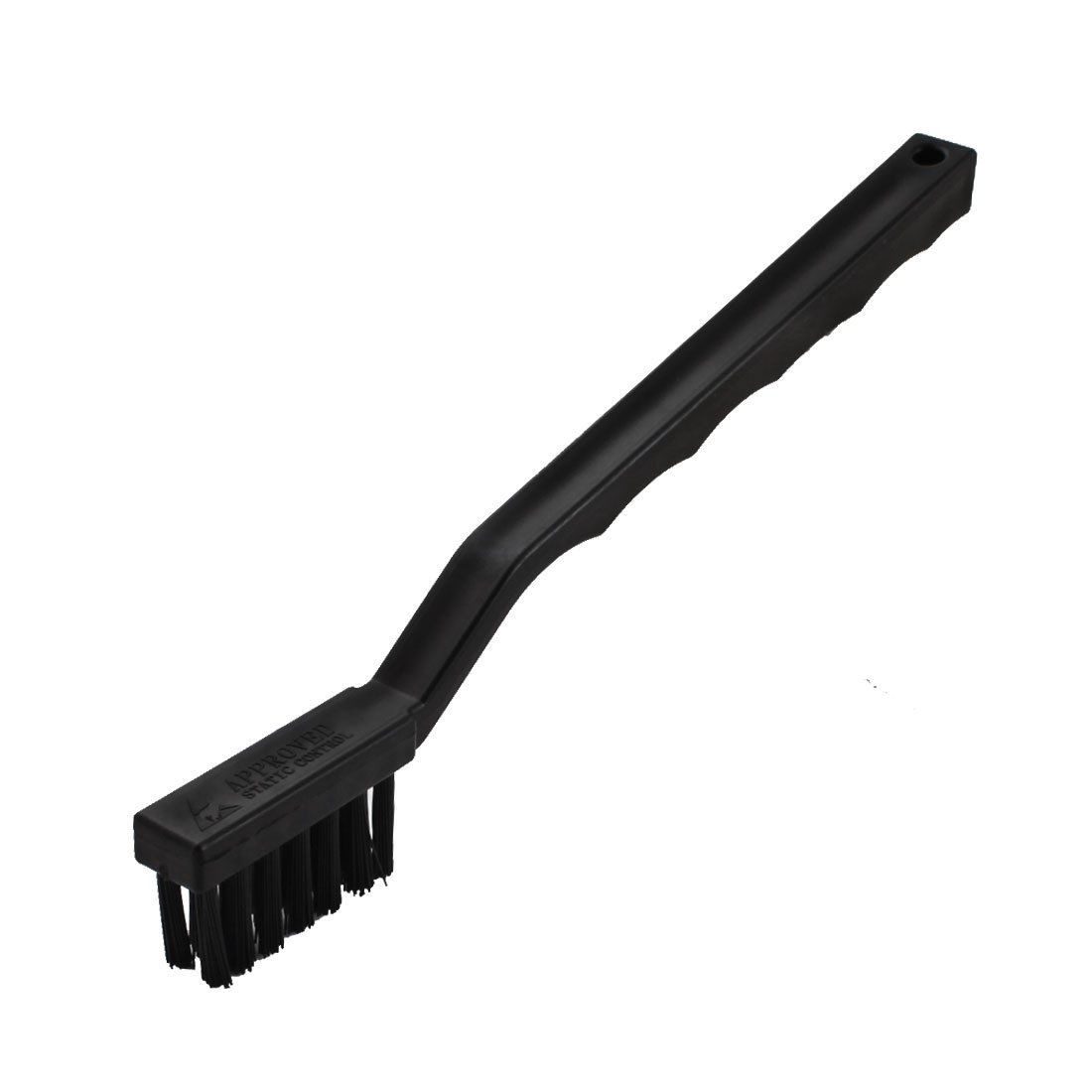 7" Length Black Antislip Handle PCB ESD Anti Static Brush Dust Cleaning Tool