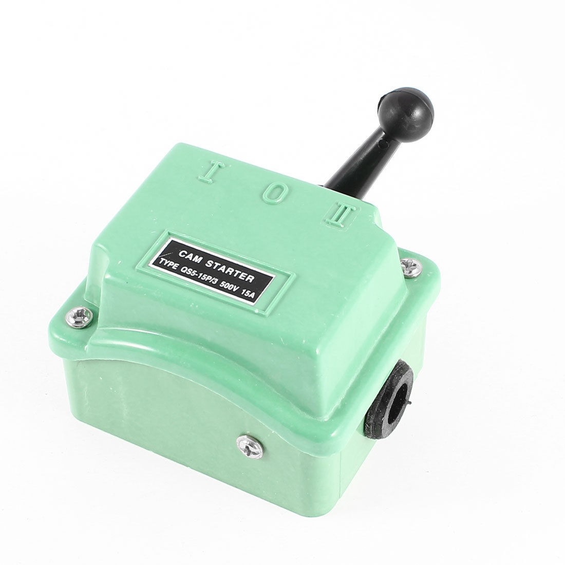 AC 500V 15A Forward Stop Reverse Motor Cam Starter Changeover Switch QS5-15P/3