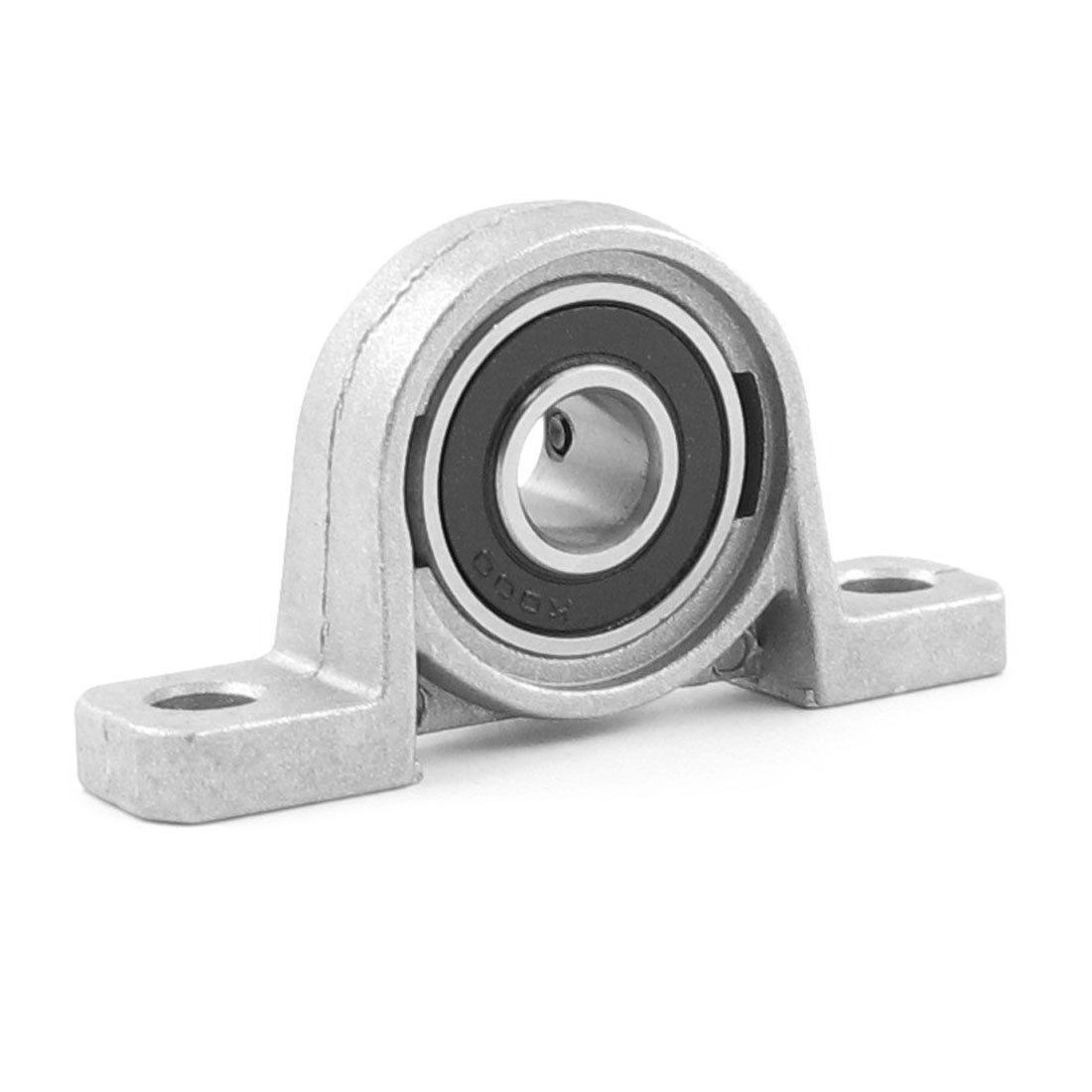 Machine KP000 Set Screw Pressed Steel Solid Base Pillow Block Bearing