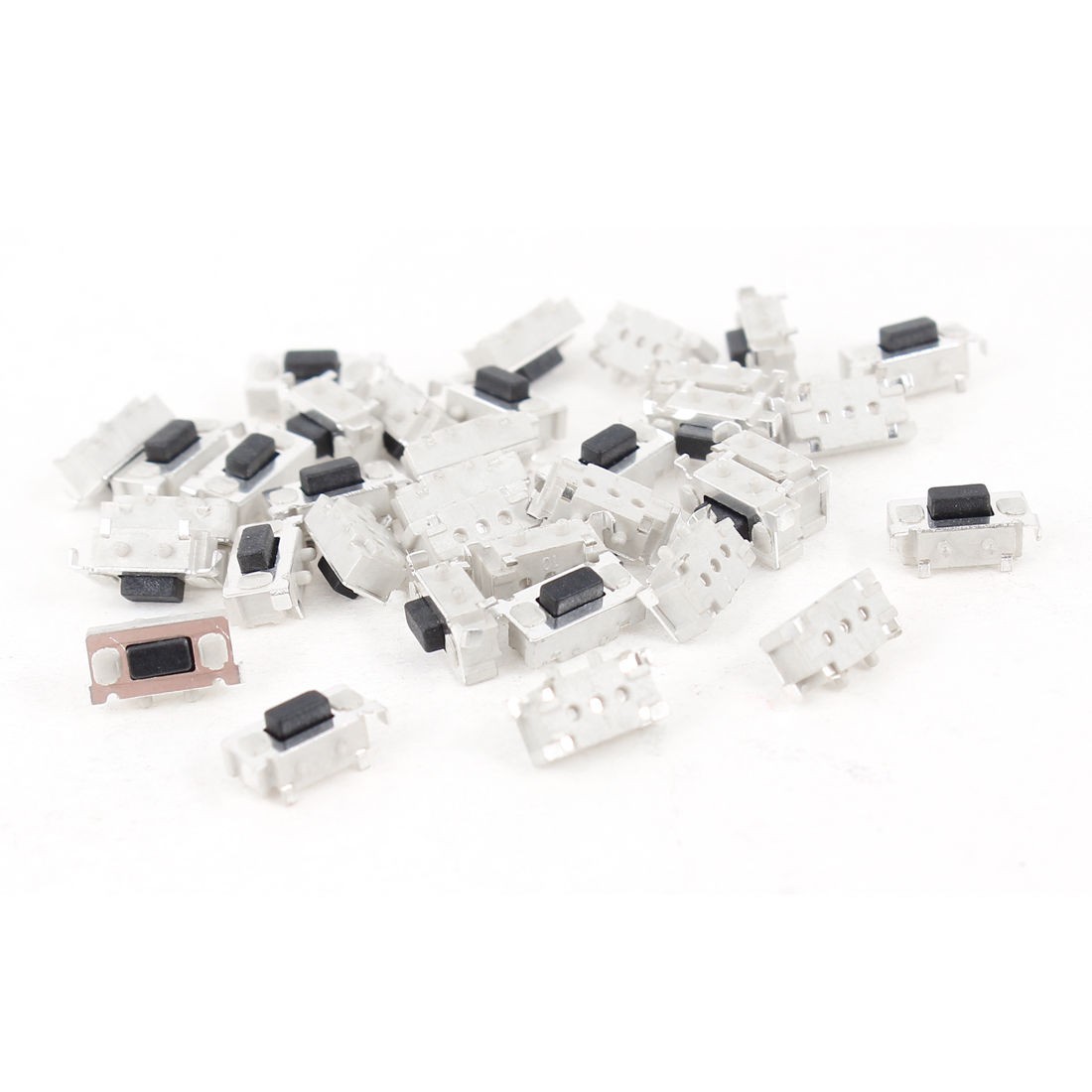 7.8mmx3.5mmx3.<wbr/>5mm 2 Pin Connector Momentary Push Button Tactile Switch 30 Pcs