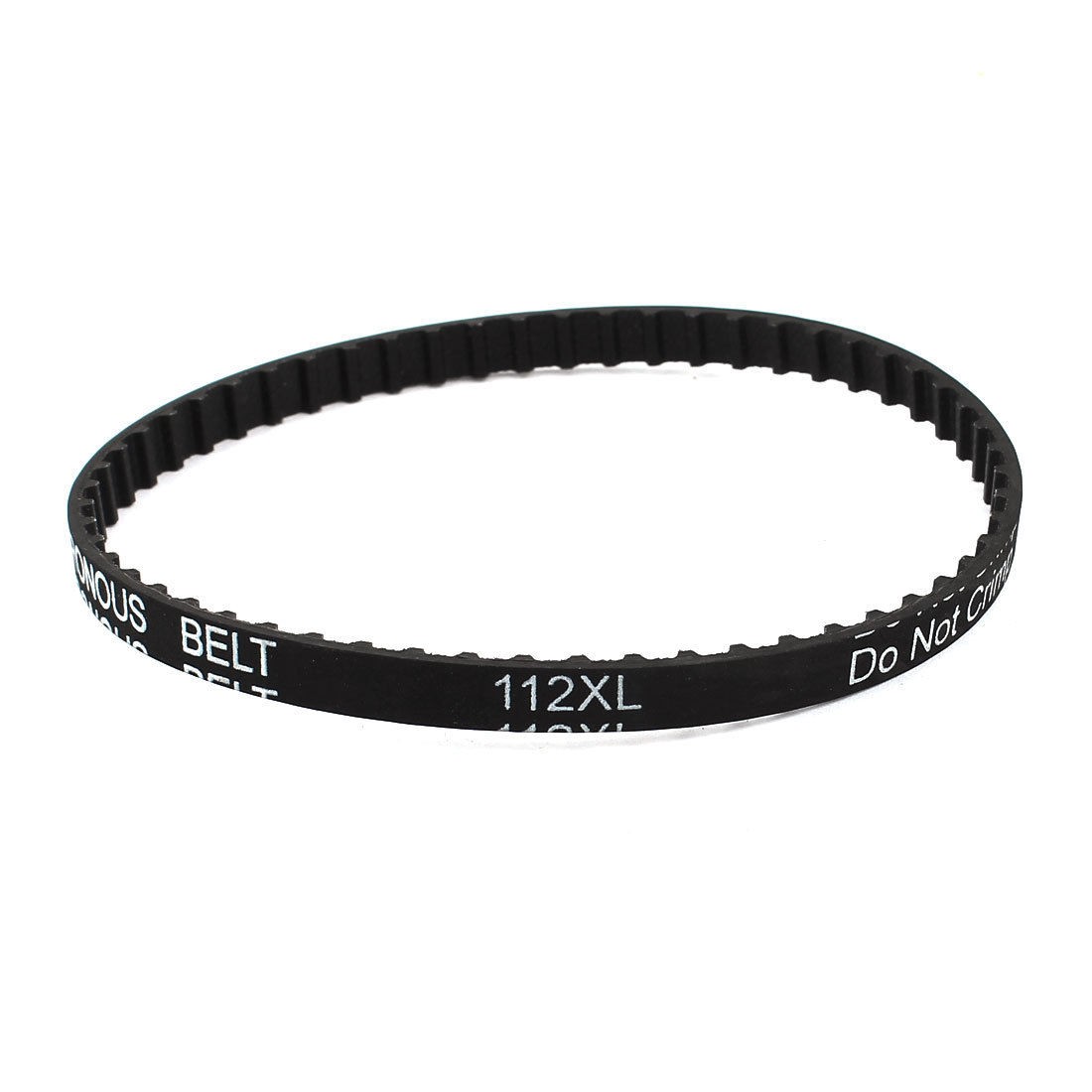 112XL 025 56 Teeth 6.4mm Width 284.48mm Pitch Length Timing Belt Black