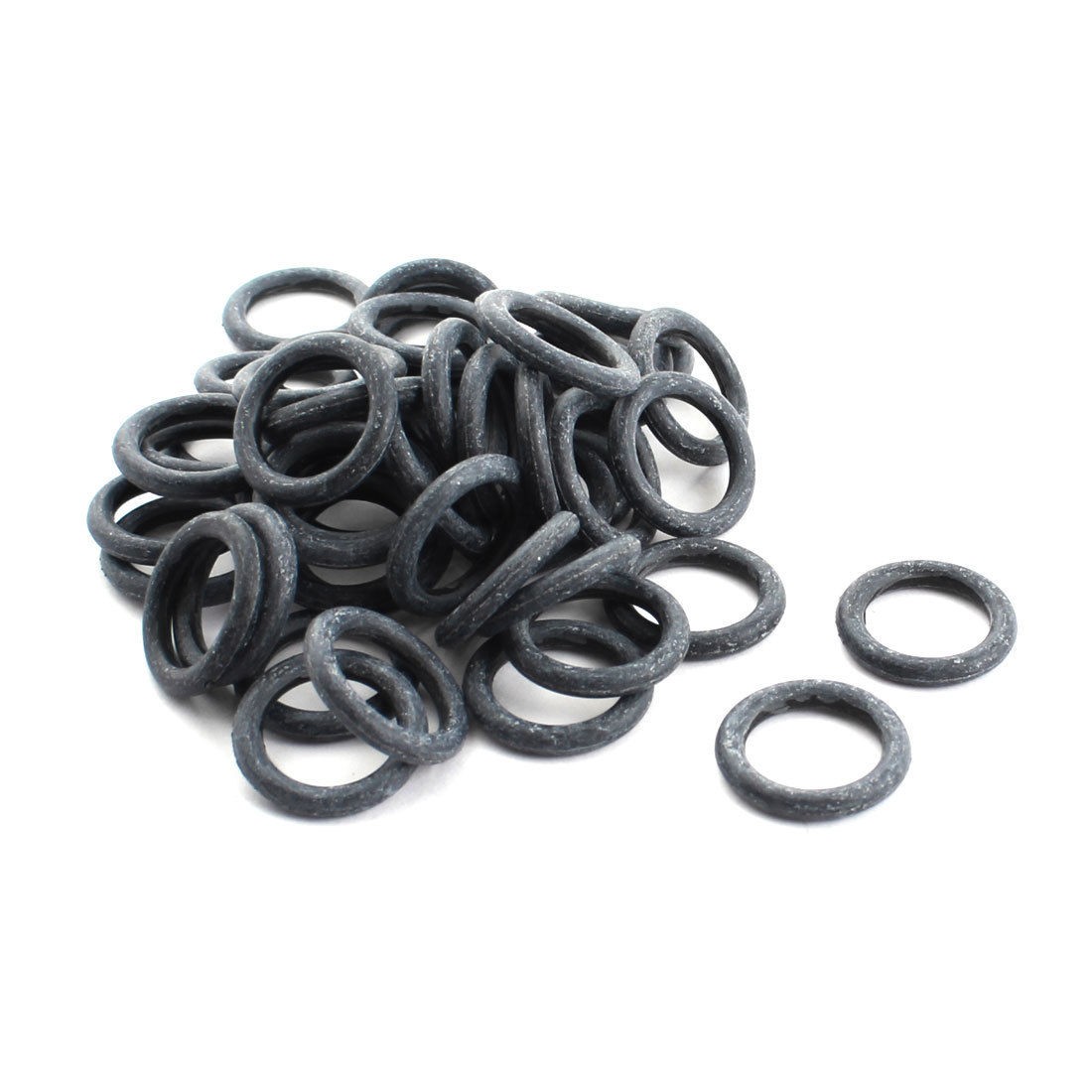 RC Brushless Motor Part Gray Oil Seal O Ring Washer 20mm x 14mm x 3mm 50 Pcs