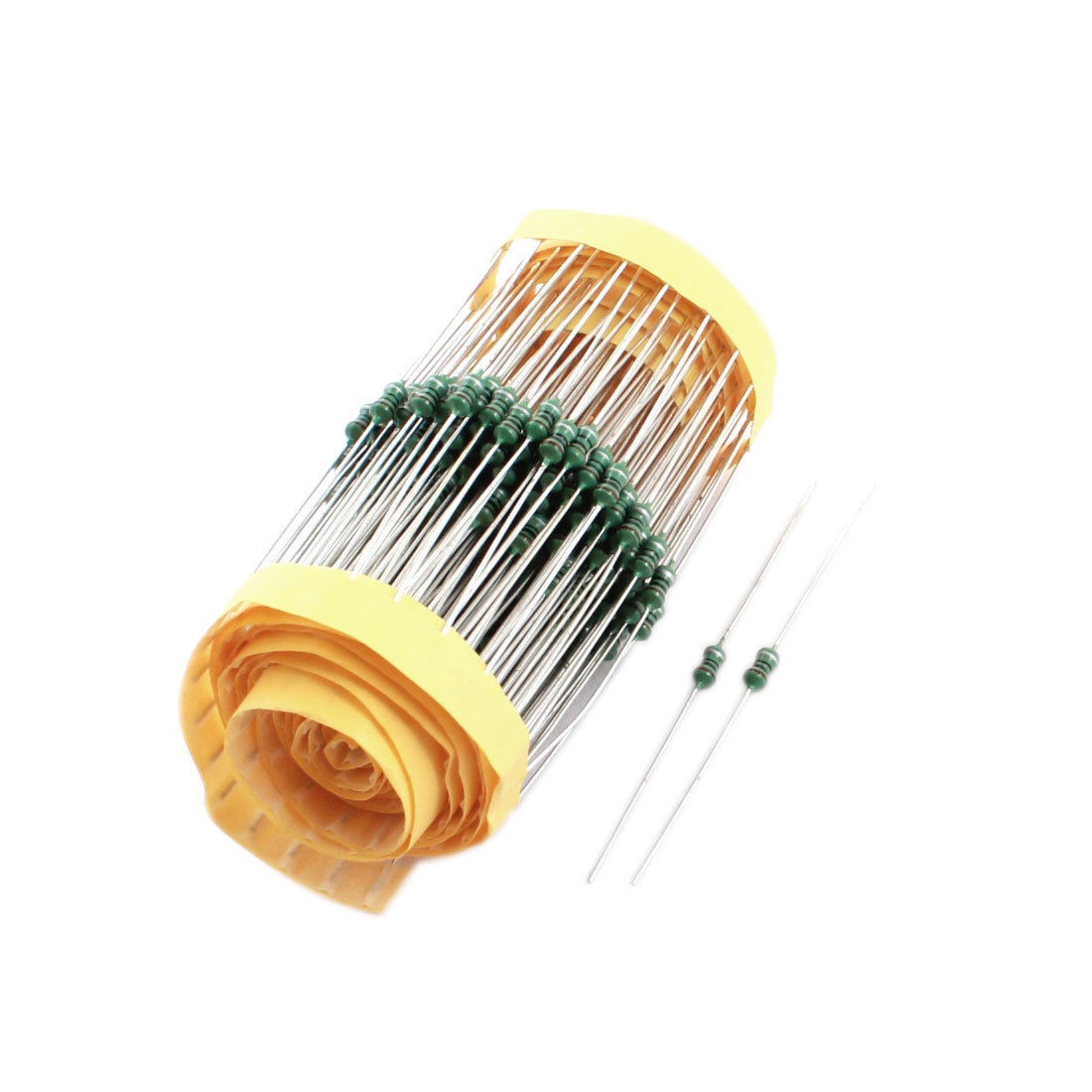 200Pcs Electronic Component 1/2W 10uH 10% Color Ring Inductors 3x7mm