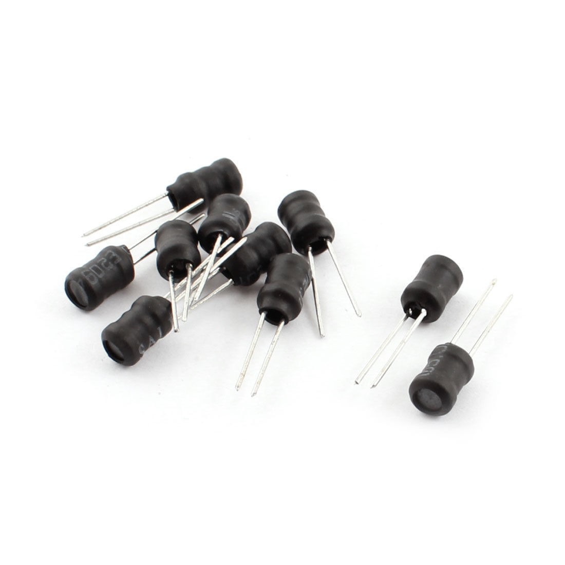 10Pcs Through Hole 2.2mH 2.2mH 250mA 5x7mm 10% Radial Lead Inductor