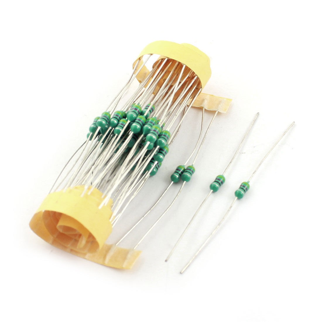 PCB Board 1/4W 47uH 10% 3x7mm 0307 Axial Color Ring Inductors 50pcs