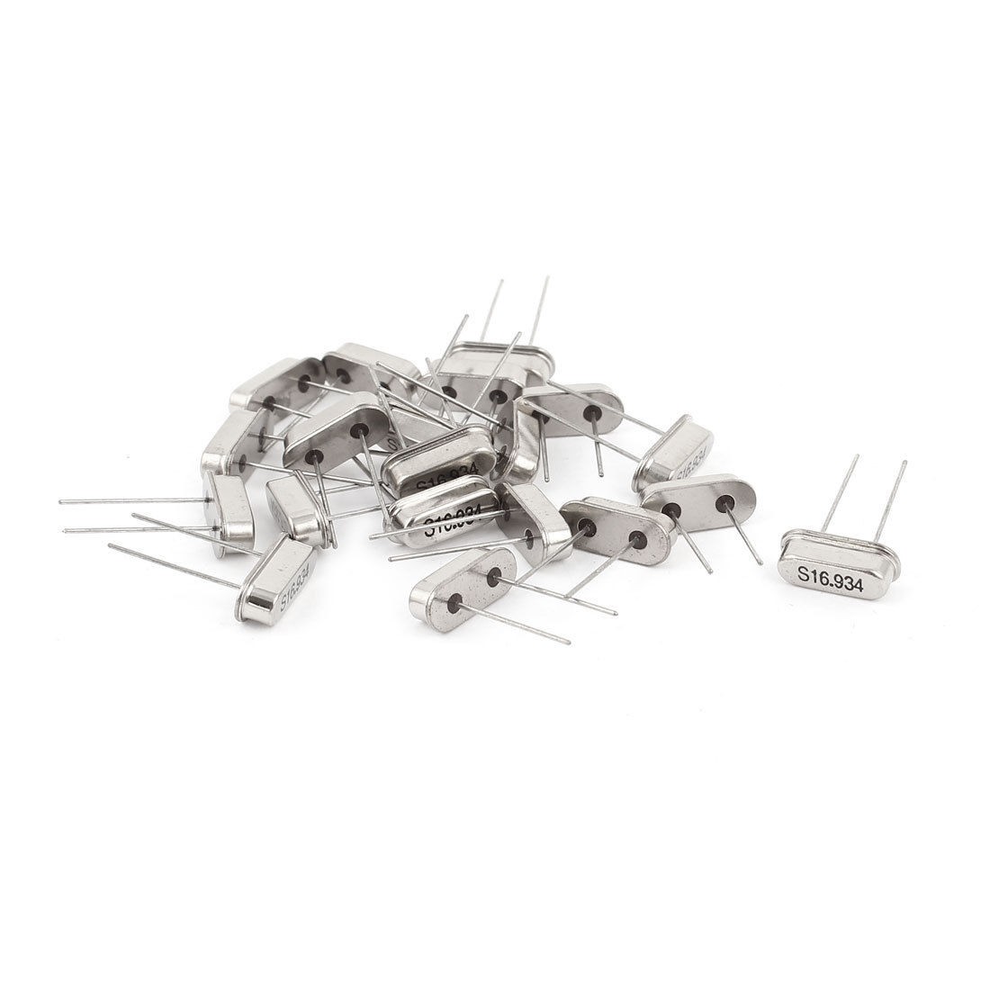 20 Pieces Low Profile 16.934MHZ DIP Quartz Crystal Oscillator HC-49S Replacement