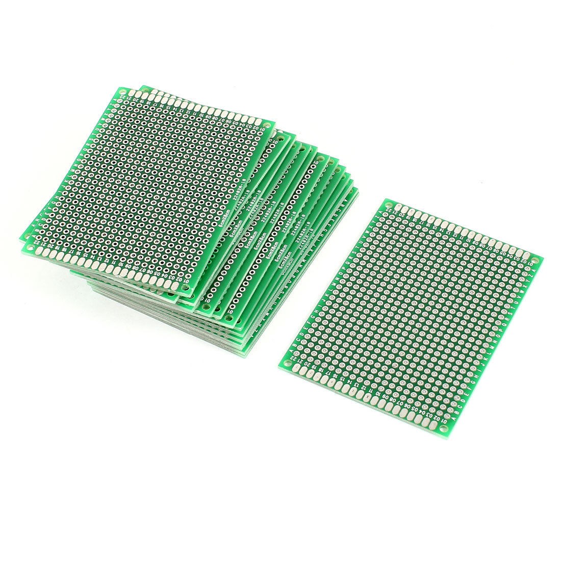 15 Pcs Two Sided Prototyping Experiment Matrix DIY PCB Circuit Board 6cm x 8cm