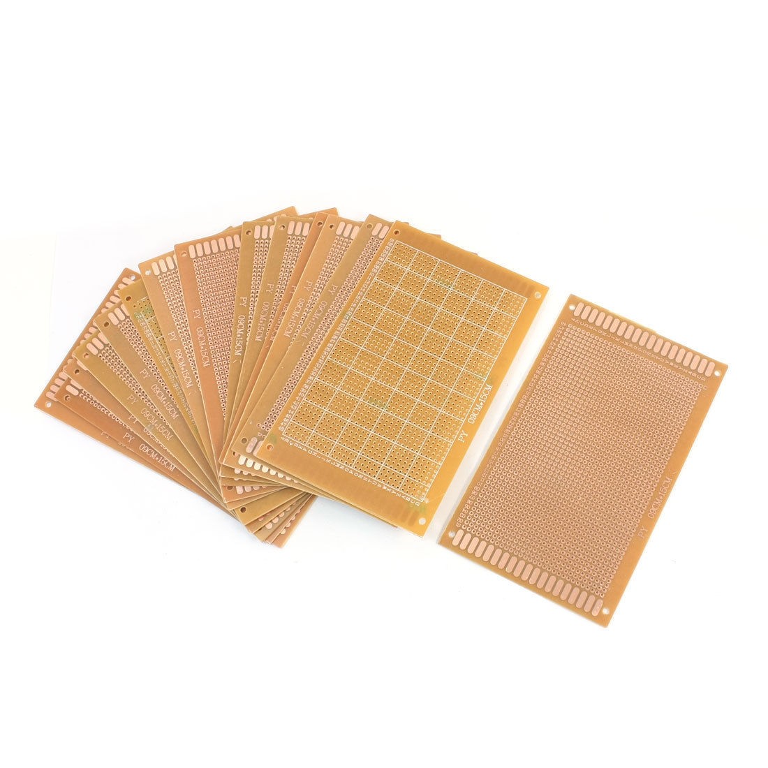 15Pcs Baklite Copper Plated Prototype PCB Board Veroboard 15cmx9cm
