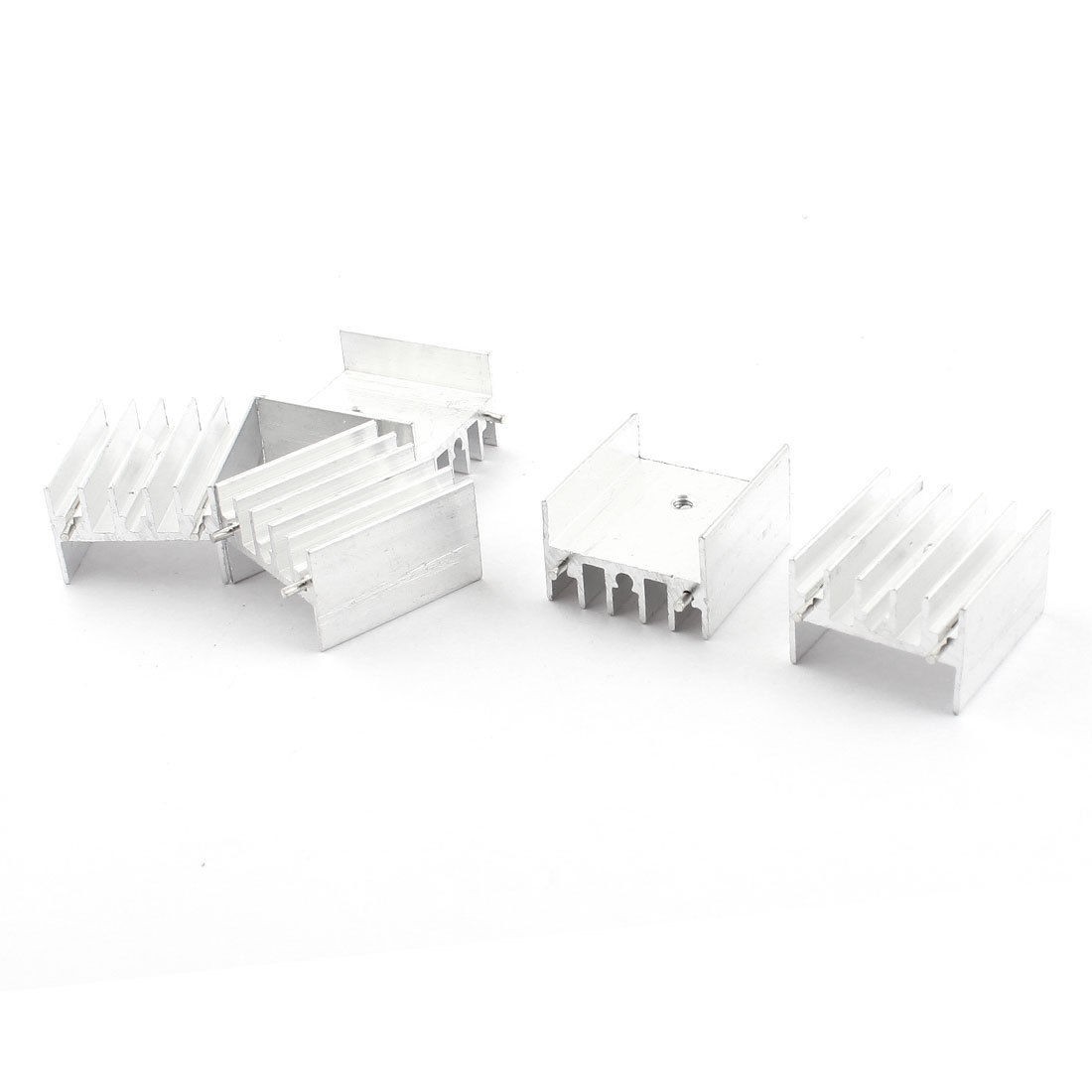 5 x Spare Parts Radiator Fin Cooling Heatsink 23x10x25mm w Needle for PCB Board