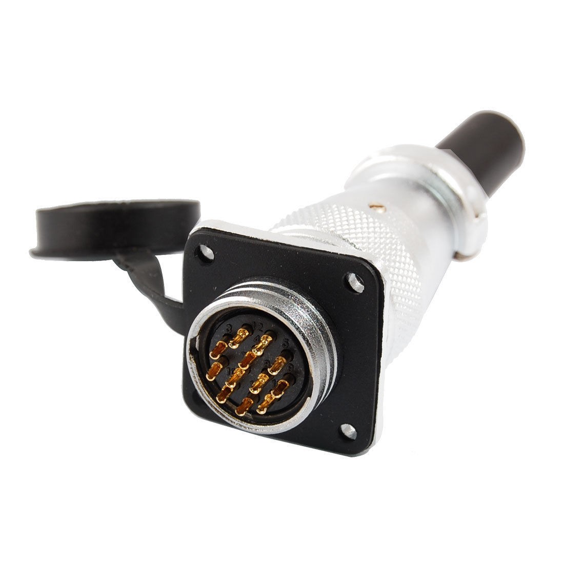 Waterproof Rubber Cover 12 Pin Electric Deck Connector AC 250V 10A