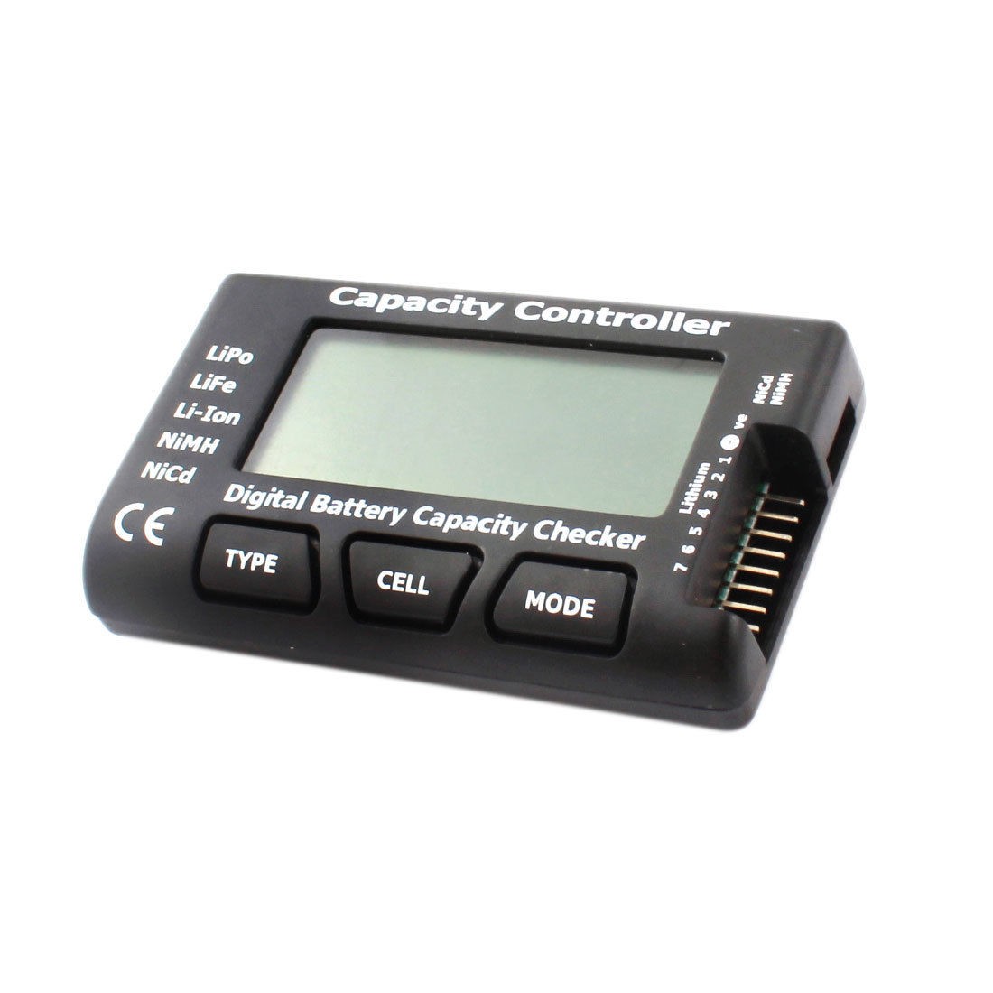 LCD Digital Battery Capacity Checker Tester for NiCd/NiMH Li-Po LiFe Li-Ion