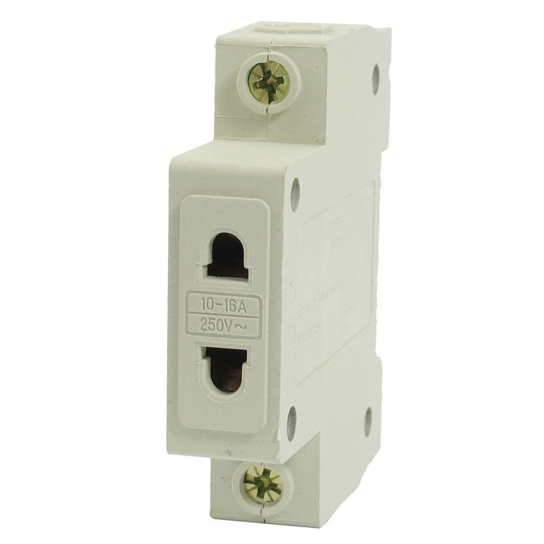 250VAC 10/16A Single Pole EU US 2 Pin Terminal Electric Modular Socket