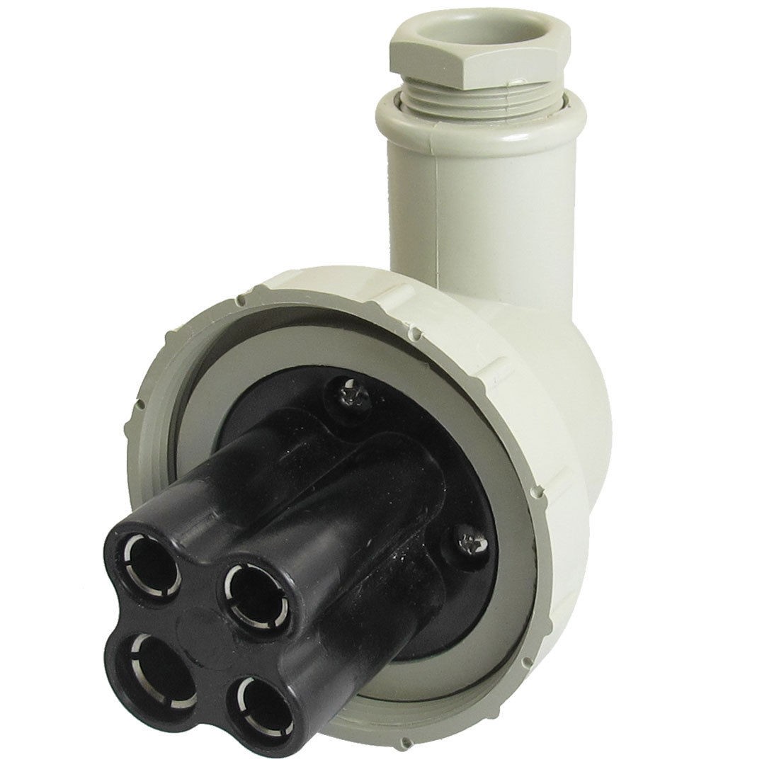 AC 250V 20A 3P+E Right Angle Plastic Waterproof Marine Plug T-2MB