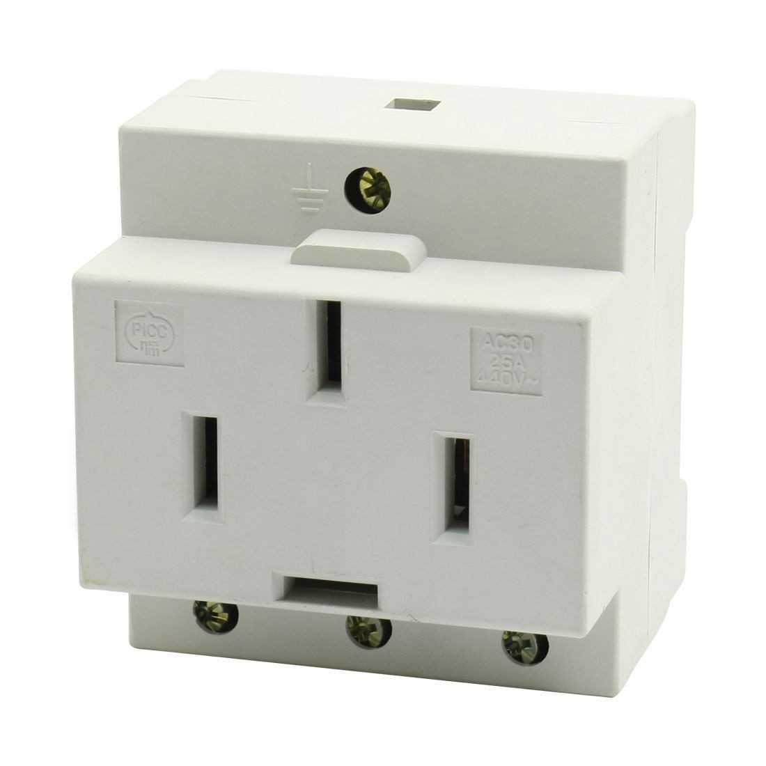 25A AC 440V 4 Flat Pin Modularized Modular Sockets for Family Hotel