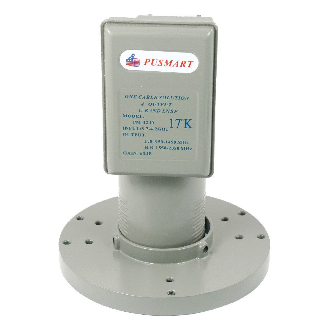 PM-1240 Four F type Female Connector C-Band One Cable Solution LNBF 5150/5750MHz