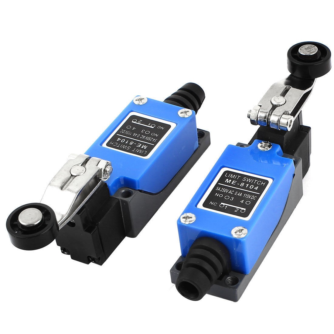 2 x Momentary Adjustable Rotary Roller Limit Switch for CNC Mill Plasma ME-8104