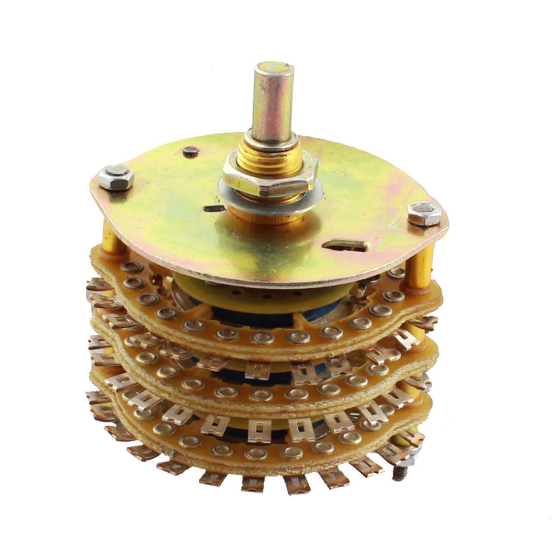 6mm Dia Shaft 3P23T 3 Pole 23 Position Band Channel Selector Rotary Switch