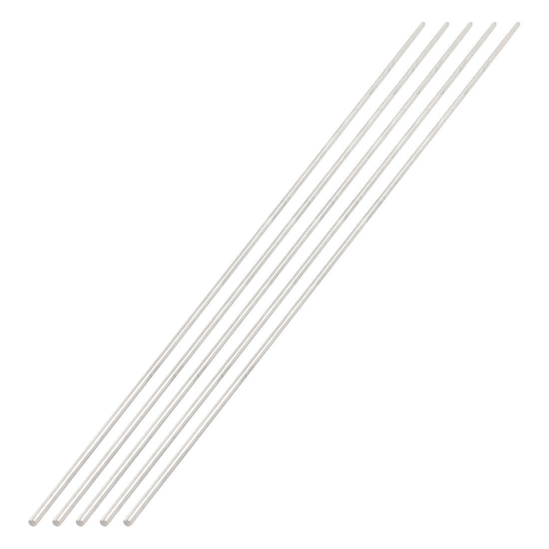 5 Pcs 3mm Diameter 450mm Length Stainless Steel RC Car Gear Axle Rod